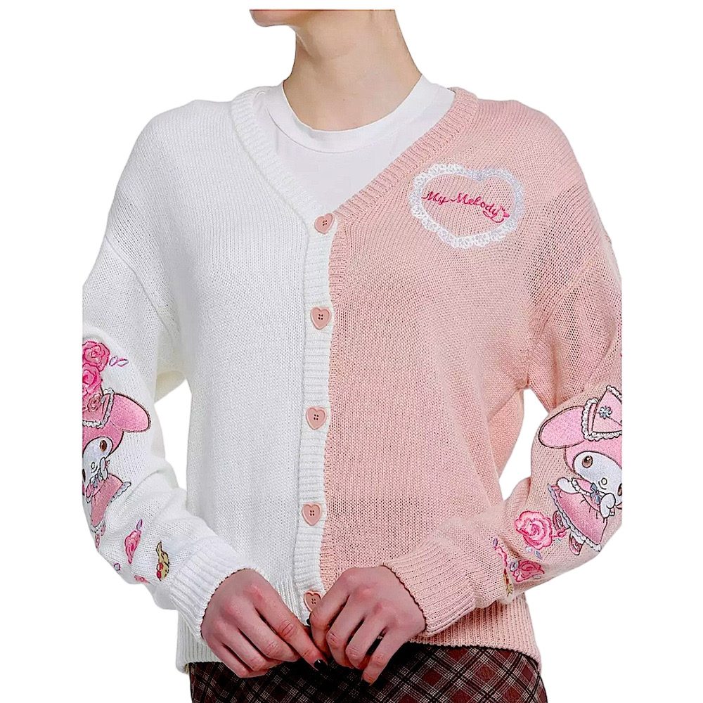 MY MELODY Hello Kitty Knit Cardigan